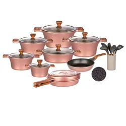 سرویس قابلمه ۲۳ پارچه کاندید مدل سزار درب پیرکس