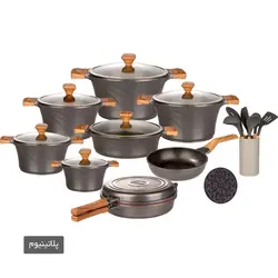 سرویس قابلمه ۲۳ پارچه کاندید مدل سزار درب پیرکس