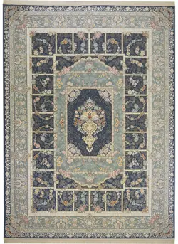 فرش ماشینی کلاسیک طرح ناز آفرین