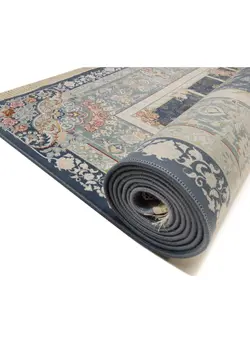 فرش ماشینی کلاسیک طرح ناز آفرین