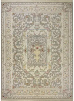 فرش ماشینی کلاسیک طرح ناز آفرین