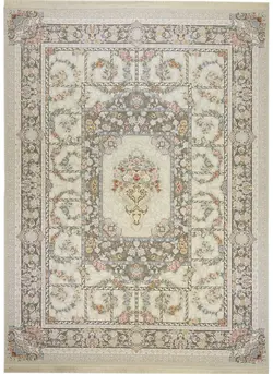 فرش ماشینی کلاسیک طرح ناز آفرین