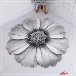 فرش سه بعدی زرباف طرح گلپرAngelica 3D Rug Zarbaf