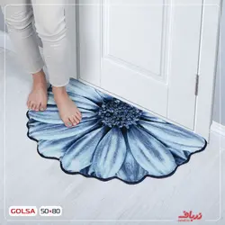 پادری سه بعدی زرباف طرح گلساGolsa 3D Mat Zarbaf