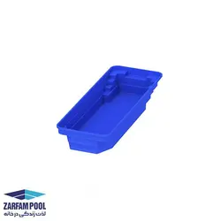 استخر پیش ساخته زرفام سایز 3.8 در 10 متر