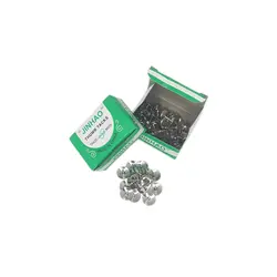 پونز فلزی JINHAO نقره ای بسته 10 عددی