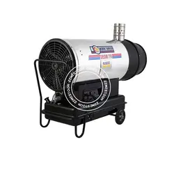 جت هیتر دوموتور نیرو تهویه البرز دوگانه سوز دودکش دار باکدار مدل 2EDB-120