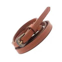 کمربند زنانه چرم طبیعی گاوی سایز 1.5