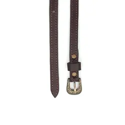 کمربند زنانه چرم طبیعی گاوی سایز 1.5