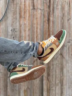 کفش  مردانه اسپرت برند جردن مدل AIR JORDAN 1 LOW کد 100030