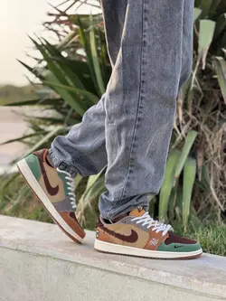 کفش  مردانه اسپرت برند جردن مدل AIR JORDAN 1 LOW کد 100030