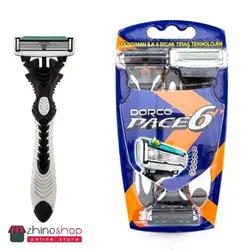 ژیلت 3عددی دورکو 6لبه Dorco » ژینوشاپ