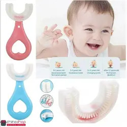 مسواک کودک تمام سیلیکونی چرخشی » ژینوشاپ
