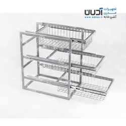 سبد چند منظوره ریلی 3 طبقه هومان