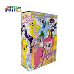 پازل دایره ای 20 تکه آتنا طرح پونی (بهمراه استیکر و پیکسل)Athena