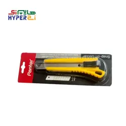 کاتر دسته پلاستیکی پنتر زرد 18mmPanter