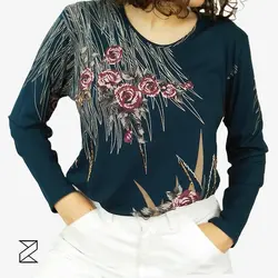 بلوز زنانه مجلسی منجوق دوزی کد B002