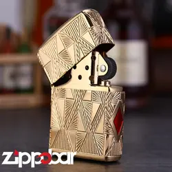 فندک زیپو اصل کد ۲۹۶۷۱-Zippo 29671 Luxury Diamond Design