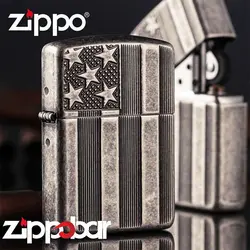 فندک زیپو اصل کد ۲۸۹۷۴-Zippo 28974 Flag Armor Case