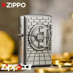 فندک زیپو اصل کد ۲۹۵۵۵-Zippo 29555 Safe With Gold Cash