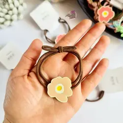 کش مو شکوفه رنگی فلزی K24