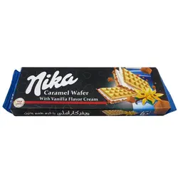 بیسکویت با طعم وانیل۱۲۰گرم نیکا