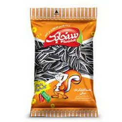 تخمه آفتابگردان نمکی ۱۰۵گرم سنجابک