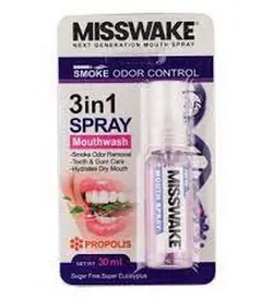 دهانشویه خوشبو کننده پروپولیس و اکالیپتوس ۳۰ml میسویک