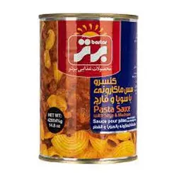 سس ماکارونی با قارچ و سویا ۴۲۰گرم برتر