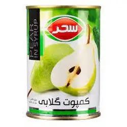 کمپوت گلابی ۴۳۰گرم سحر