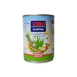 کمپوت مخلوط آلوئه ورا و آناناس ۵۸۰گرم سیبو