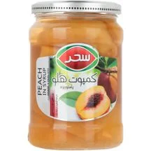 کمپوت هلو ۶۶۰گرم سحر