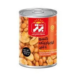 کنسرو لوبیا چیتی با قارچ ۴۲۰گرم برتر