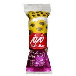 مغز تخمه آفتابگردان سرکه ای ۳۵گرم مزمز