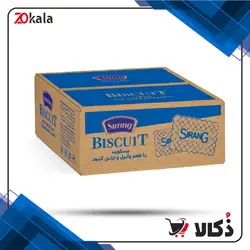 بیسکویت فله با  طعم وانیل و تزئین کنجد سیرنگ – وزن 4 کیلو گرم