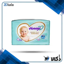 پوشک هانیز مخصوص کودکان سایز 4 بسته 34 عددی