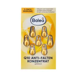 کپسول کنسانتره باله آ ضد چروک باله آ مدل Q10 Anti-Falten Konzentrat تعداد 7 عدد| حاوی کوآنزیم Q10 (یوبی‌کینون) و جنسینگ - فروشگاه زلف
