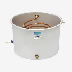 خنک کننده سطلی آبی سایز 3 مناسب دستگاه عرق گیری و دستگاه تقطیر