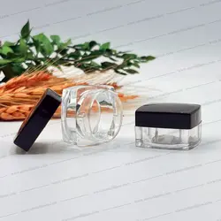 قوطی کرم 5 گرم ارغوان کریستال 100 عدد