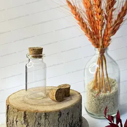 شیشه 10 میل ویال باریک