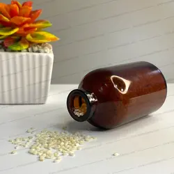 شیشه 50 میل ویال قهوه ای 70 عدد