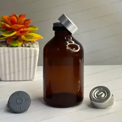 شیشه 50 میل ویال قهوه ای 70 عدد