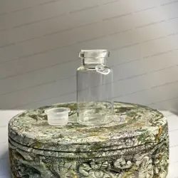 شیشه 10 میل ویال پهن 310 عدد