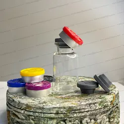 شیشه 10 میل ویال پهن 310 عدد