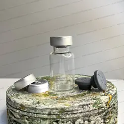 شیشه 10 میل ویال پهن 310 عدد