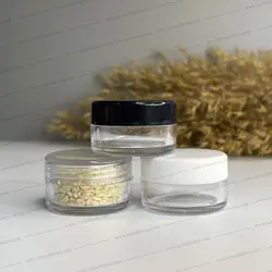 قوطی کرم 5 گرم گرد کریستال 100 عدد