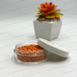 قوطی کرم 20 گرم کریستال تخت 100 عدد