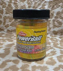 خمیر برکلی پاوربیت قزل آلا تخم سالمون هفت رنگ Berkley PowerBait