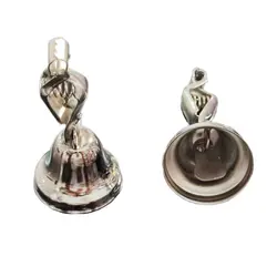 زنگوله ناقوسی گیره ای نقره ای