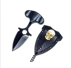 چاقو گردن آویز طرح جمجمه